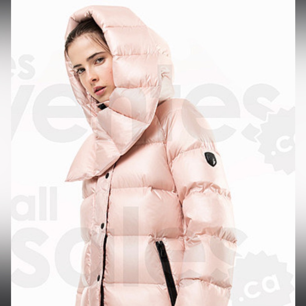 RUDSAK puffer coat in light pink size M super warm for cold weather - Picture 2 of 11